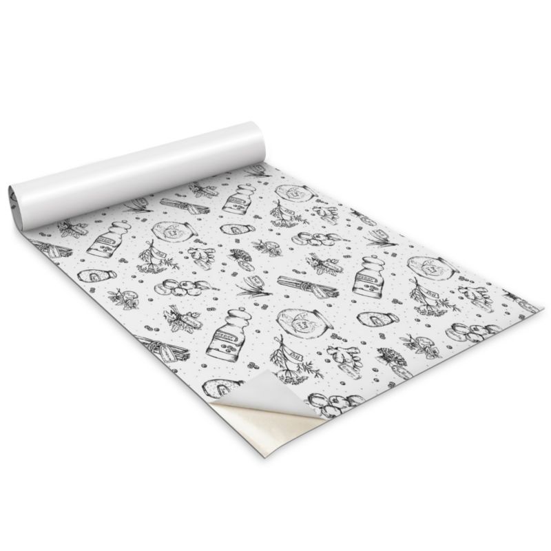 Okleina Na Szafki Kuchenne Wallfluent 100x50 cm Kuchenne atrybuty Okleina Do Mebli DIY 1 rol.