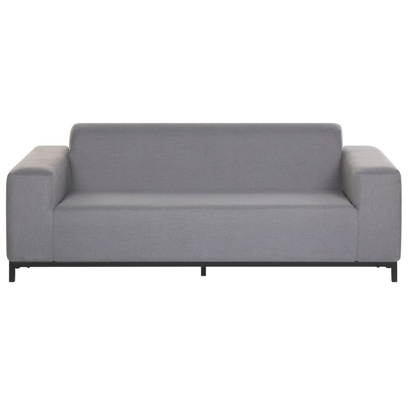 Sofa ogrodowa dla 2 osób Rovigo Szary 1 szt.