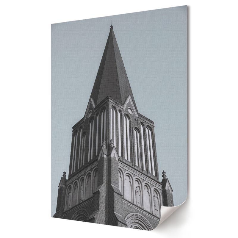 Plakat na ścianę Wallfluent Format A2 Gotycka wieża Artysta Luca "Aero" Romano 1 szt.