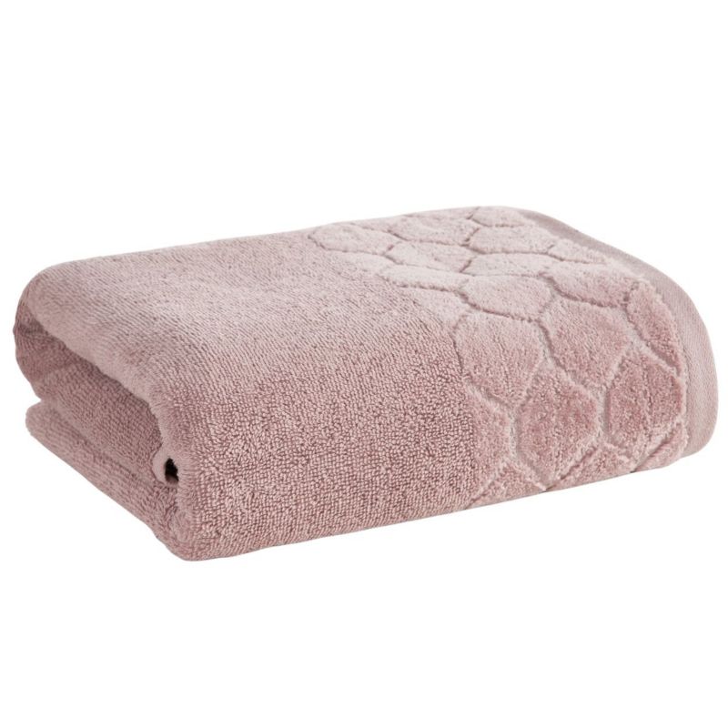 Ręcznik kąpielowy LUMIA Eurofirany 50x90 cm puder róż gruby miękki 1 szt.