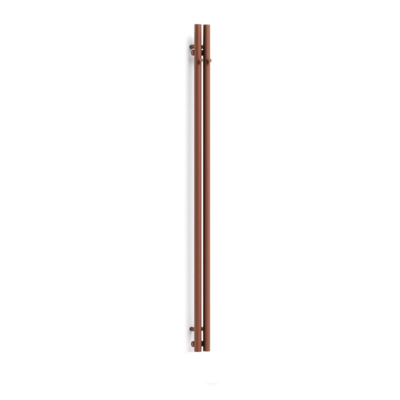 Grzejnik dekoracyjny Oltens Stang 180x9,5 cm miedź szczotkowana, 237W dolne podłącz., 1 szt.