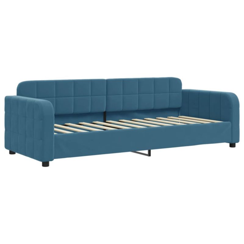 Łóżko dzienne WaszeMeble 80x200 cm niebieskie WM-354050 1 szt.