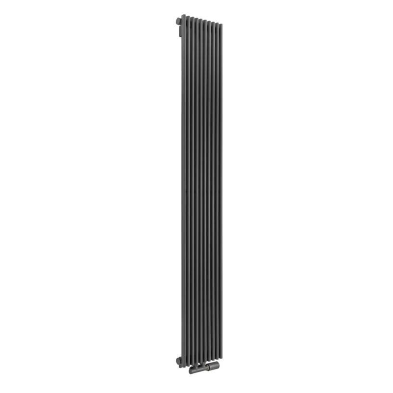 Grzejnik dekoracyjny Edo ED1 1800x281 czarny 1 szt.