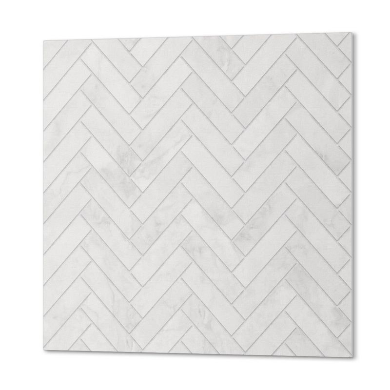 Komplet Kafelków PCV ArtPrintCave 30x30 cm Wzór w jodełkę 3D 9 szt.