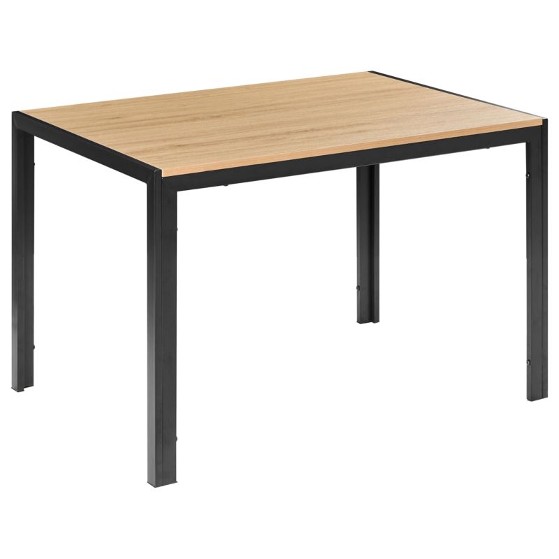 Stół do jadalni Mann Brązowy/ czarny 120 cm 80 cm 1 szt.