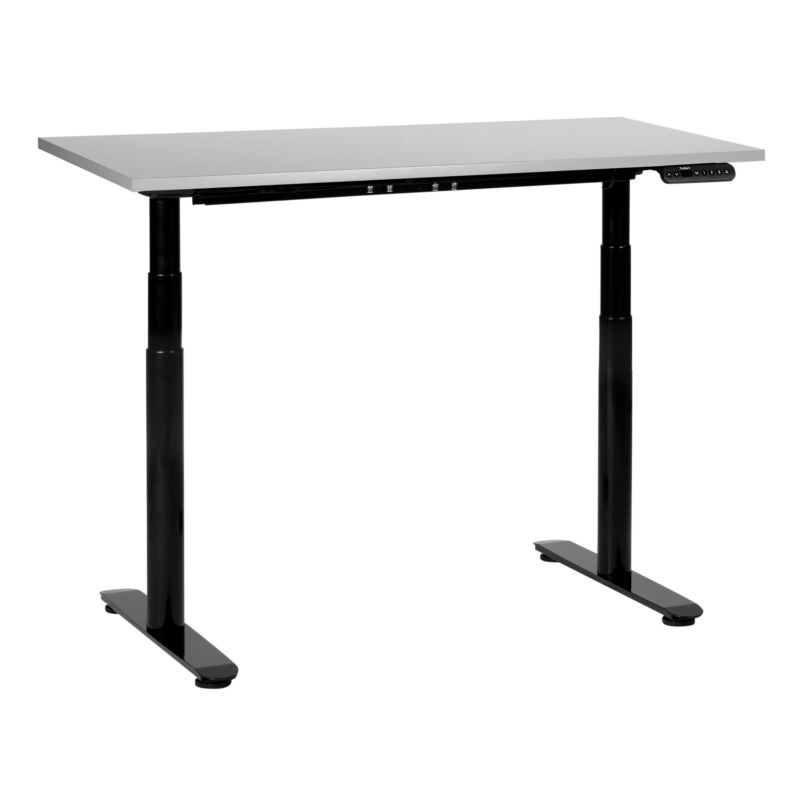 Biurko regulowane elektrycznie Destinas Szary/ czarny 120 cm 72 cm 1 szt.