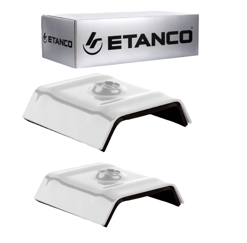 Kaloty Etanco aluminiowe do płyt warstwowych 26 mm RAL 9010 100szt
