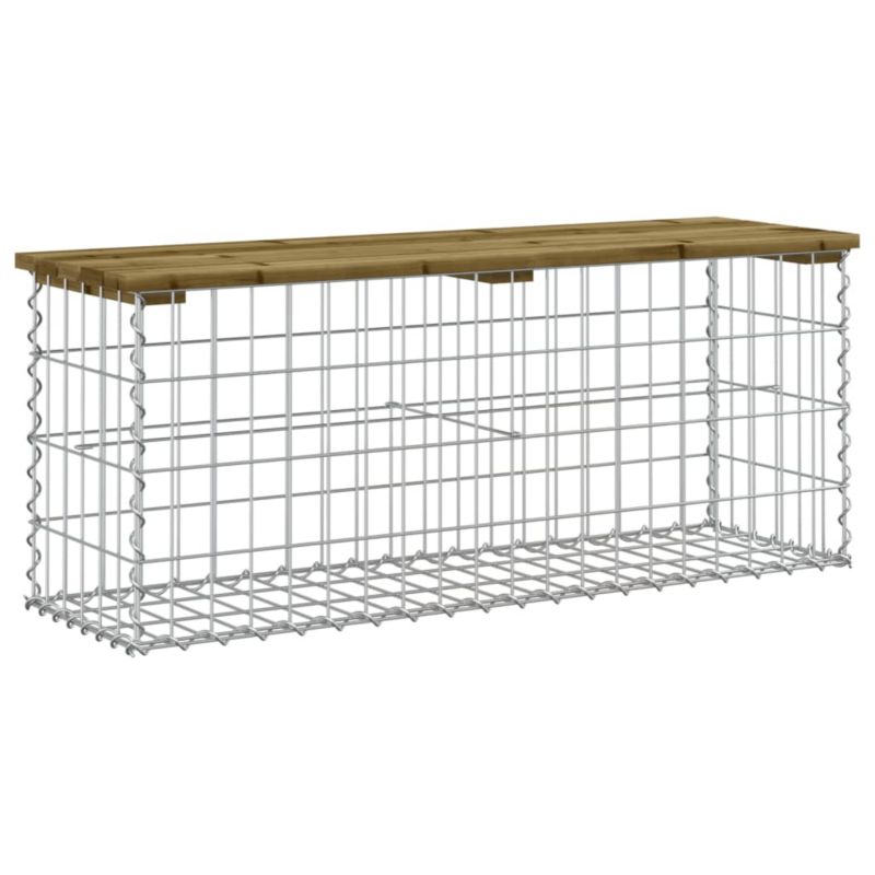 Ławka ogrodowa vidaxl 103 x 31.5 x 42 cm 834352 brąz 1 szt