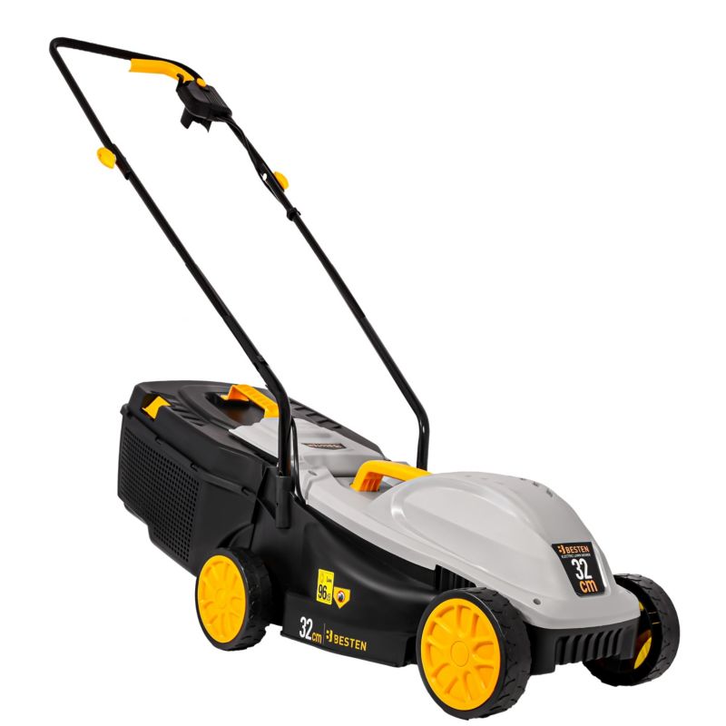 Kosiarka akumulatorowa BESTEN BE0002907 40V 38 cm 2x 6.0Ah bezszczotkowa B-PRO z koszem 42 l i mulczowaniem 1 szt.