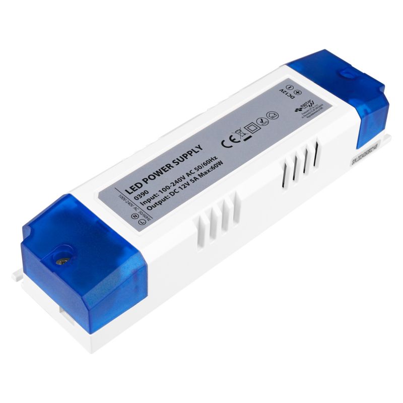Zasilacz LED meblowy MasterLED 12V 60W 5A IP20 166x44x28 mm 1 szt.
