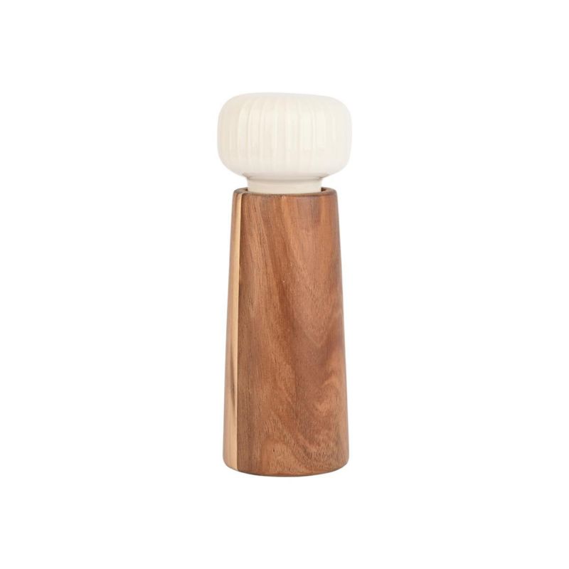 Młynek do soli/pieprzu Allure Estia ceramiczny mechanizm drewno akacjowe 17x6 cm 1 szt.