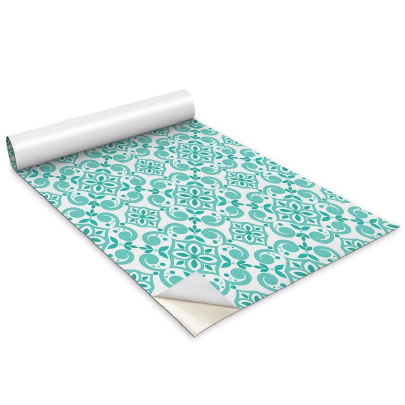 Okleina Na Szafki Kuchenne Wallfluent 100x50 cm Dekoracyjne kształty Okleina Do Mebli DIY 1 rol.