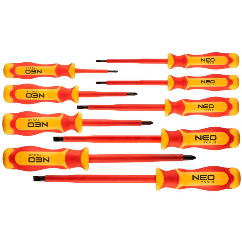 Zestaw narzędzi 1000V NEO TOOLS 9 szt. 1 kpl