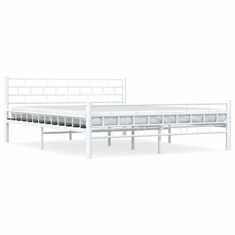 Łóżko metalowe WaszeMeble 160x200 cm biała WM-285299 1 szt.