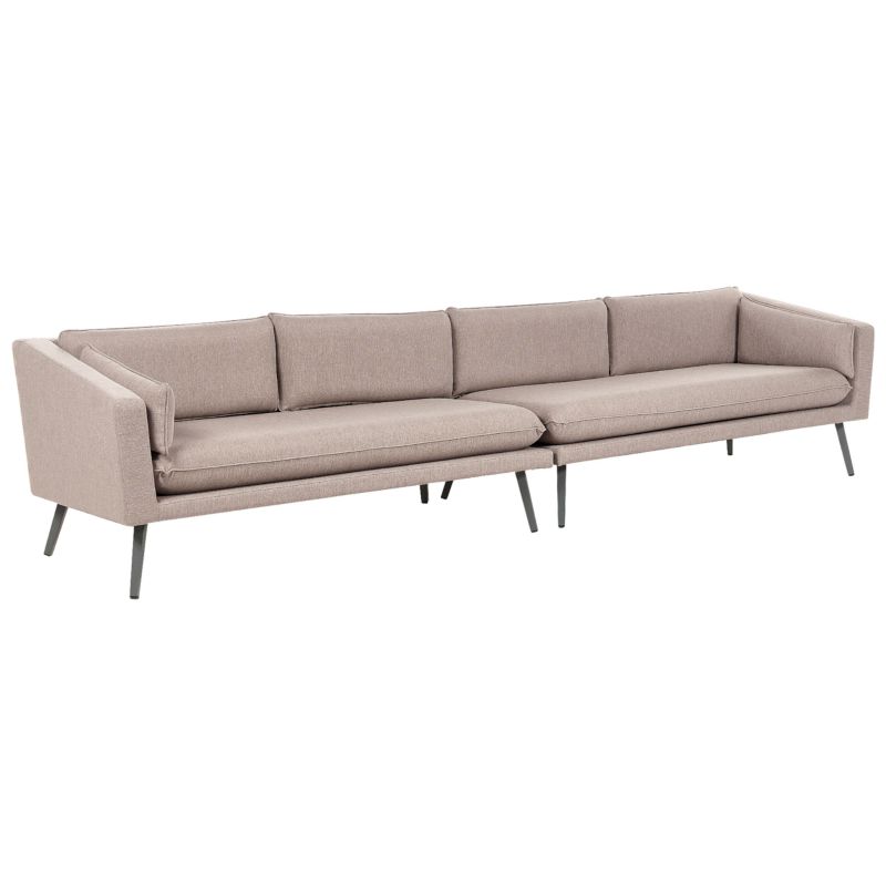 Sofa ogrodowa dla 4 osób Loretello Beżowy 1 szt.