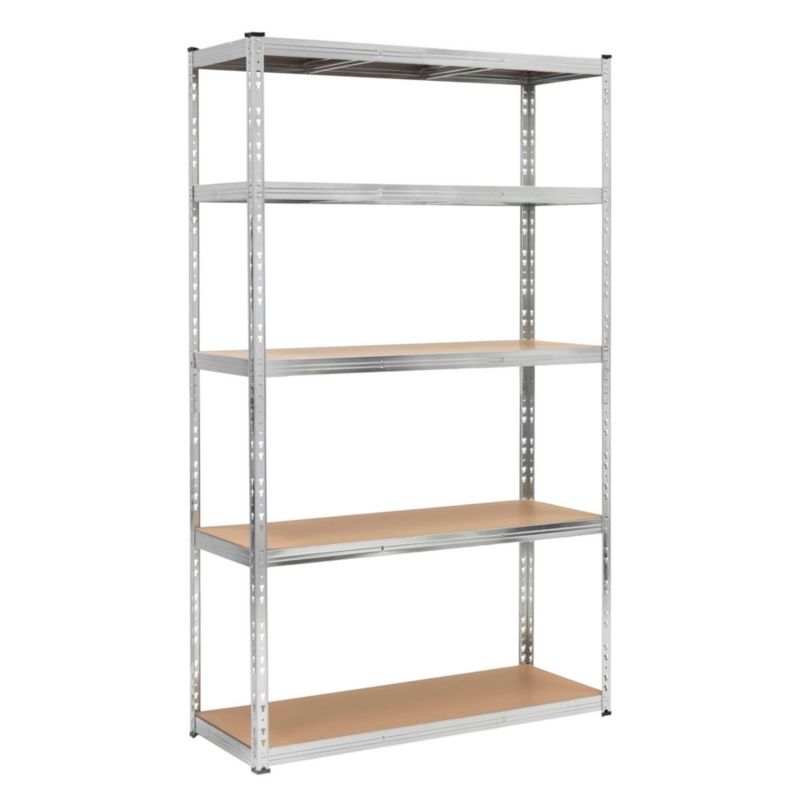 Regał magazynowy Springos 205x120x45 cm 1000 kg 5 półek metalowy regulowany 1 szt.