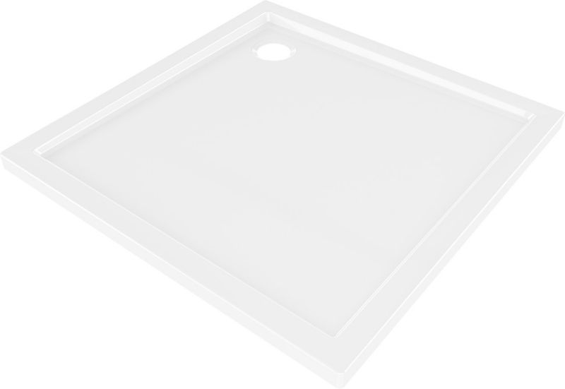 Brodzik kwadratowy Mexen Flow biały 110x110 cm 1 szt.