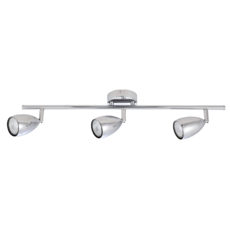 Lampa sufitowa Alclara Zina 3 x GU10 spot chromowana 1 Szt
