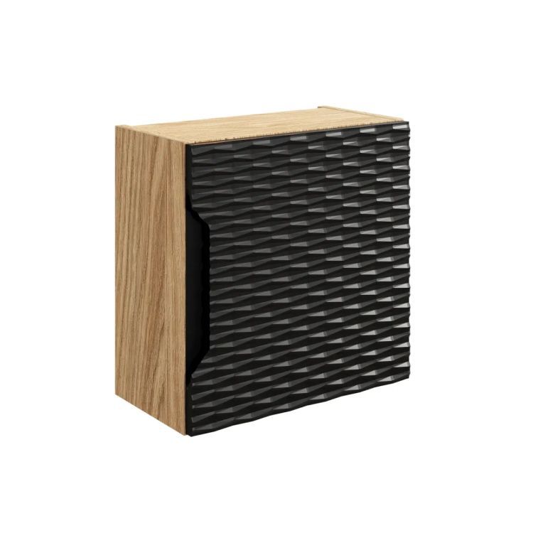 Szafka Comad łazienkowa OCEAN BLACK 83-35-1DQ 35x35cm dąb olejowany/czarna 1 szt