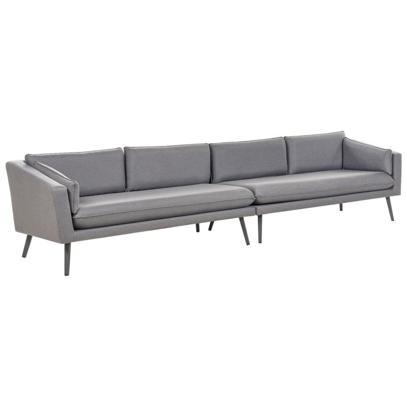 Sofa ogrodowa dla 4 osób Loretello Szary 1 szt.