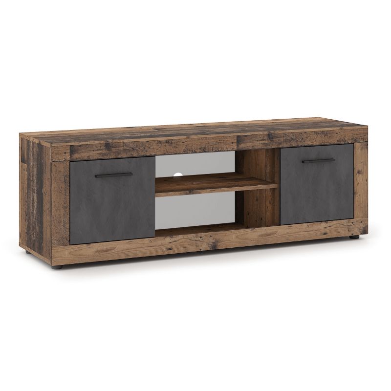 Szafka Mebel Elite RTV Pod Telewizor Komoda Stolik Do Salonu Rustykalny BLAGO 140 cm 1 szt.