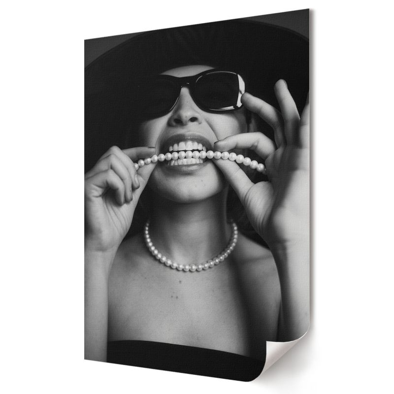 Plakat na płótnie Wallfluent Format A4 Kobieta glamour Artysta Zaya 1 szt.