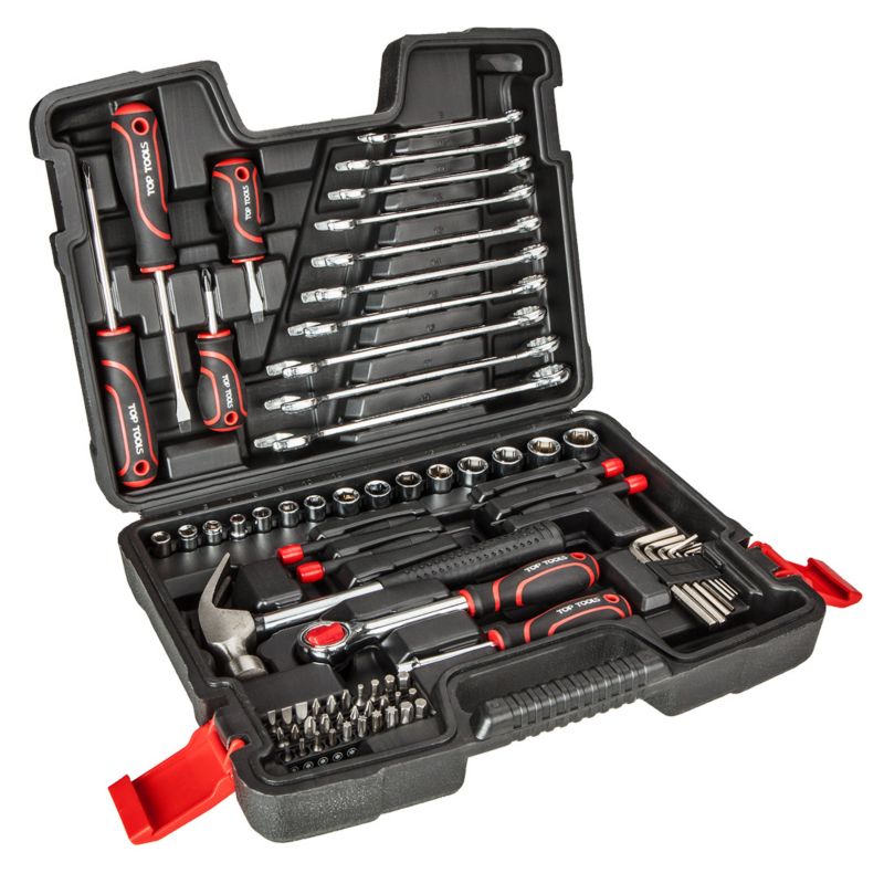 Zestaw narzędzi Top Tools 1/4", 3/8" 73 szt 1 kpl