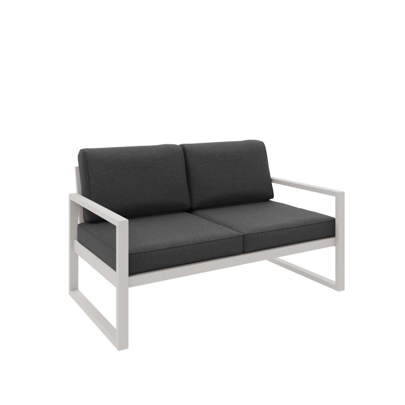 Sofa ogrodowa Bettso Alicante dwuosobowa na kaszmirowych nogach grafit 1szt.