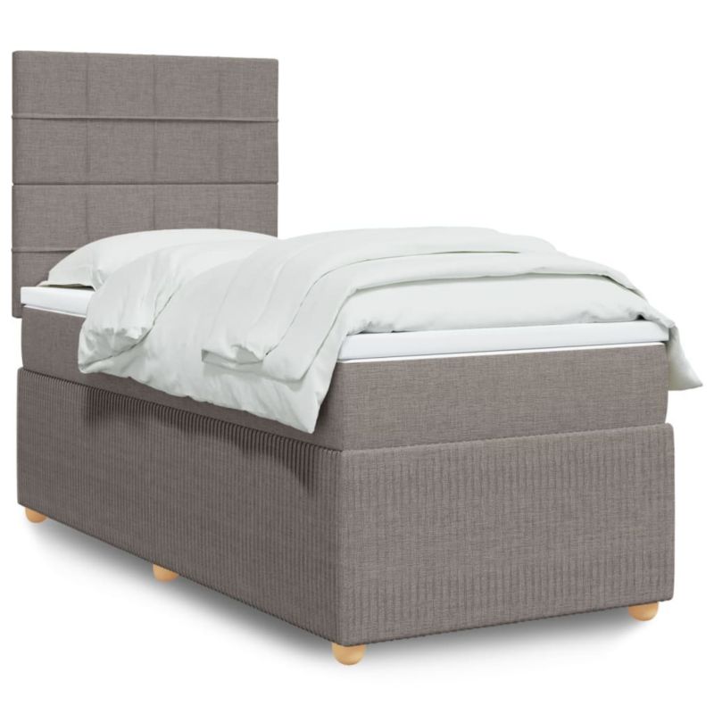 Łóżko kontynentalne WaszeMeble 80x200 cm Brązowe WM-3294187 1 szt.