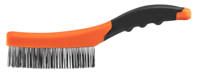 Szczotka druciana Neo Tools drut stalowy 4 x 16