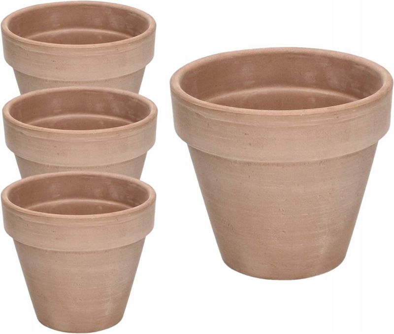 Doniczka donica gliniana KOTARBAU 11 cm 4 szt.