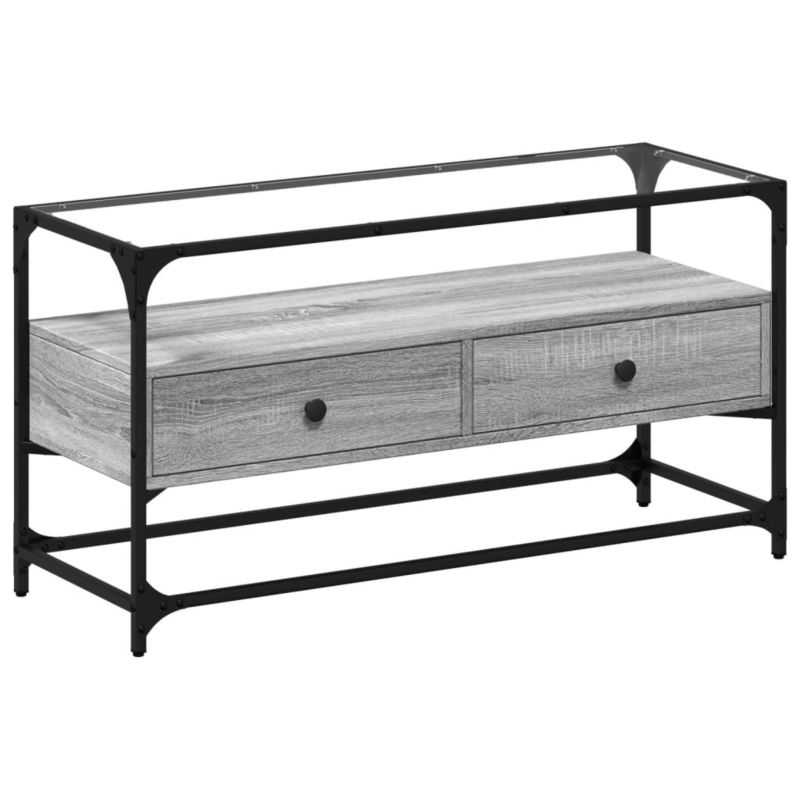 Szafka rtv vidaxl 846067 szary 1 szt
