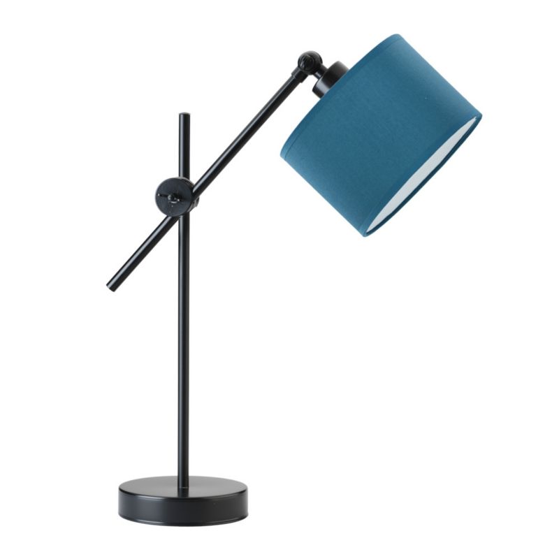 Lampka Nocna Volta Light Factory Modern Abażur Morski Walec 1xE27 1szt.