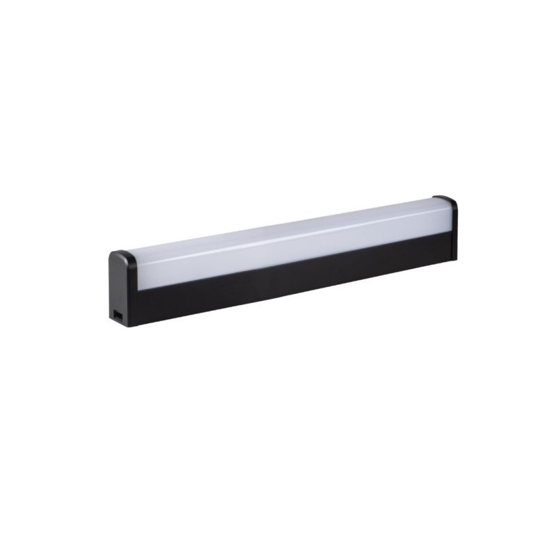 Kinkiet ścienny Kanlux Akvo czarno-biały do łazienki LED 15W 4000K 1600lm IP44 wym: 5,7 x 60 x 7 cm - 1 szt.