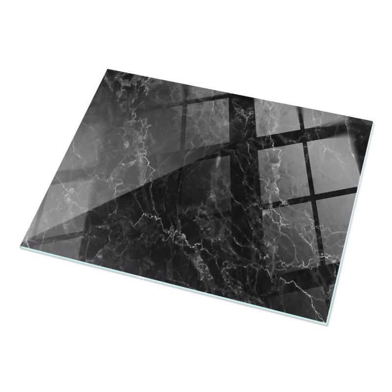 Szklany Blat ArtPrintCave 120x80 cm Wzór marmurowy z żyłkami Stolik Kawowy Na Taras Ogród Zimowy Styl 1 szt.