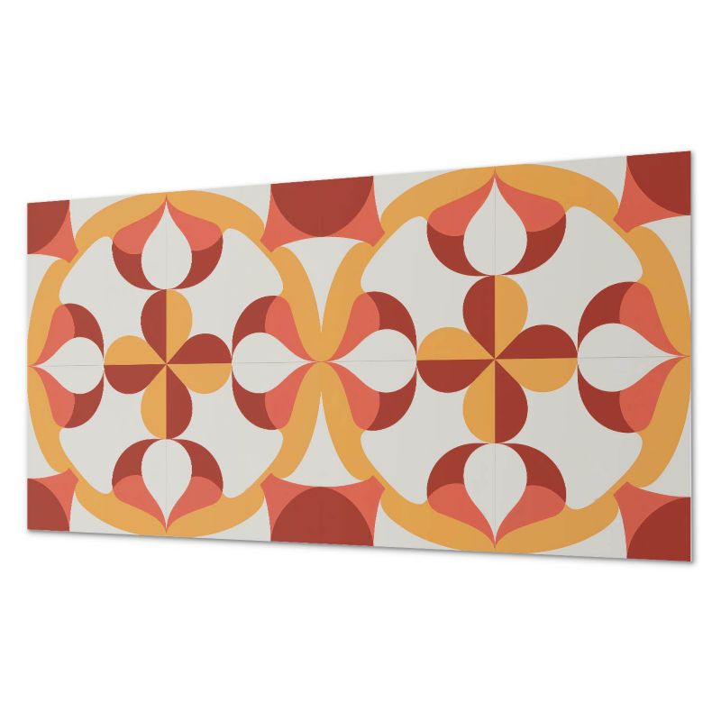 Ścienny Panel PCV Samoprzylepny ArtPrintCave 100x50 cm Abstrakcyjny wzór geometryczny 1 szt.