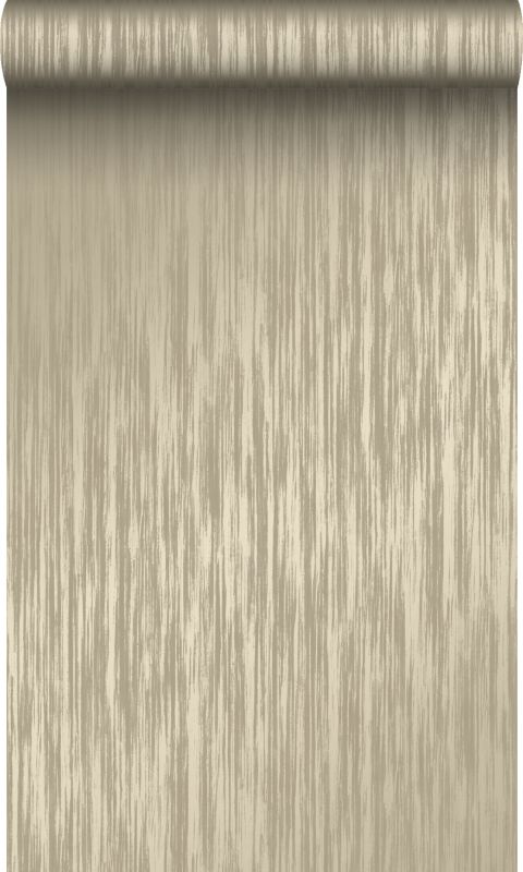Tapeta Origin Wallcoverings delikatne paski jasny brąz 53 cm x 10.05 m - 1 rol.