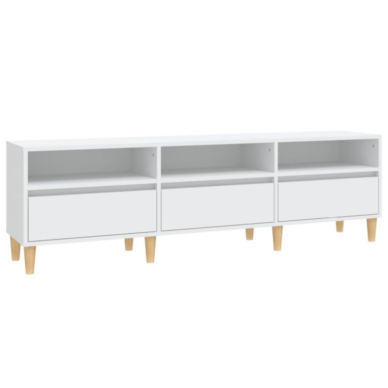 Szafka rtv vidaxl 831909 biały 1 szt