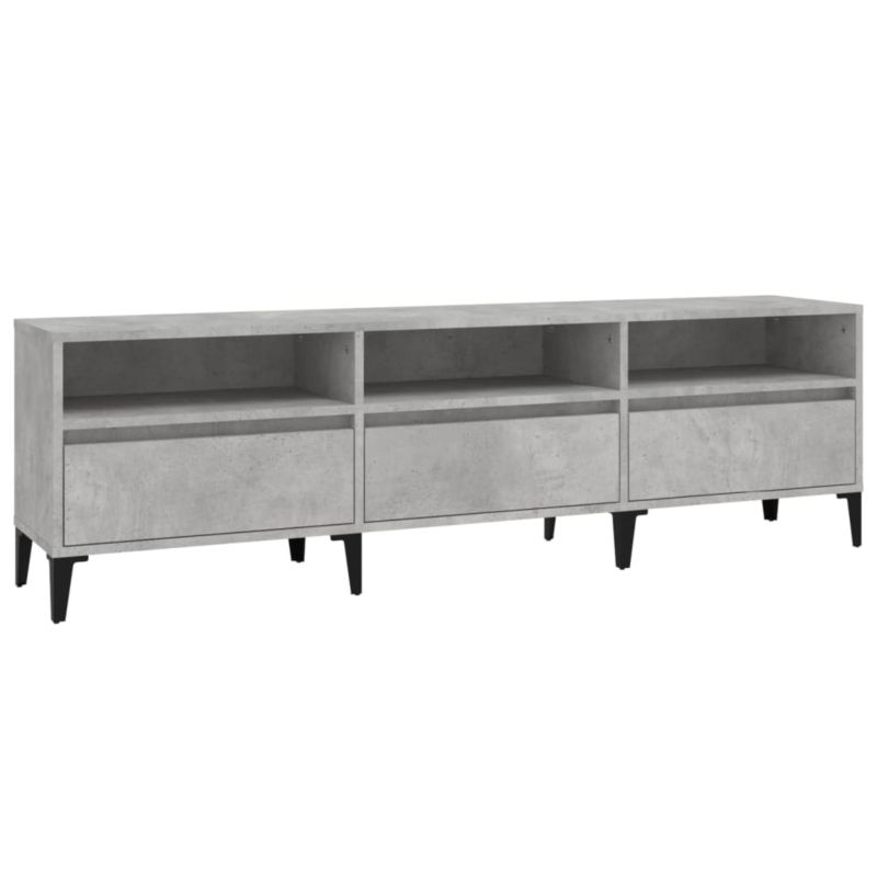 Szafka rtv vidaxl 831921 szary 1 szt