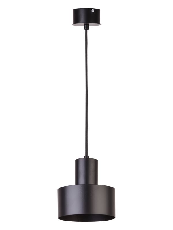 Lampa wisząca Sigma Lighting Rif 3981 czarna dekoracyjna 1xE27 x 15W 1 szt.