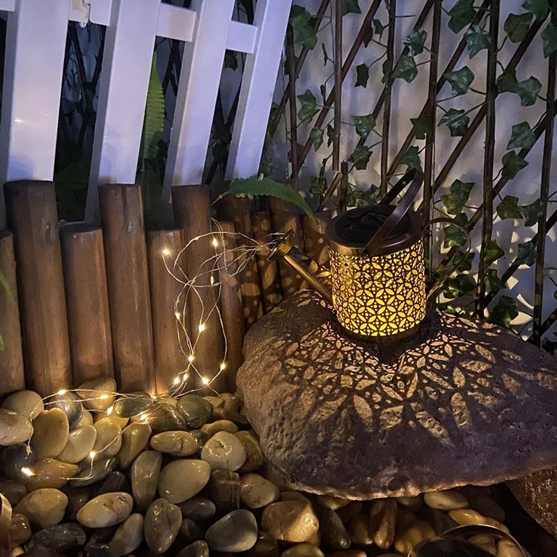 Lampa Ogrodowa Lumiled LED Solarna Wbijana Konewka Miedziana IP44 3000K 1 szt.