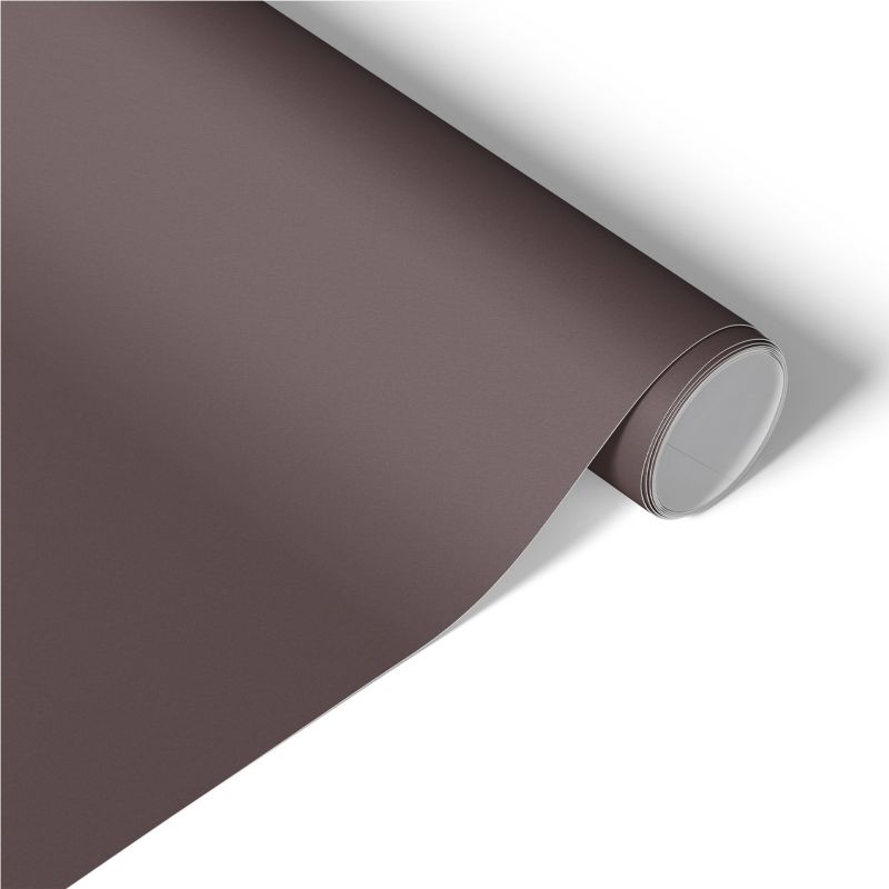 Samoprzylepna Okleina na Meble Tulup 50x100 cm Wyblakły brąz Renowacja Mebli DIY 1 rol.