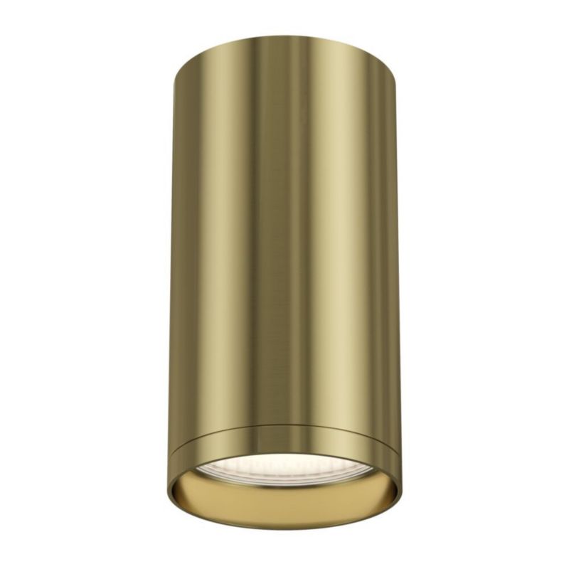 Spot sufitowy Maytoni Focus S mosiężno-złoty 1 x GU10 x 10W IP20 wym: 10 x 5,2 x 5,2 cm - 1 szt.