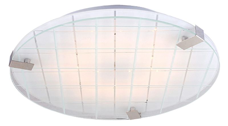 Plafon sufitowy nowoczesny Candellux Noble biały 2 x E27 x IP20 wym: 9 x 31 x 31 cm - 1 szt.