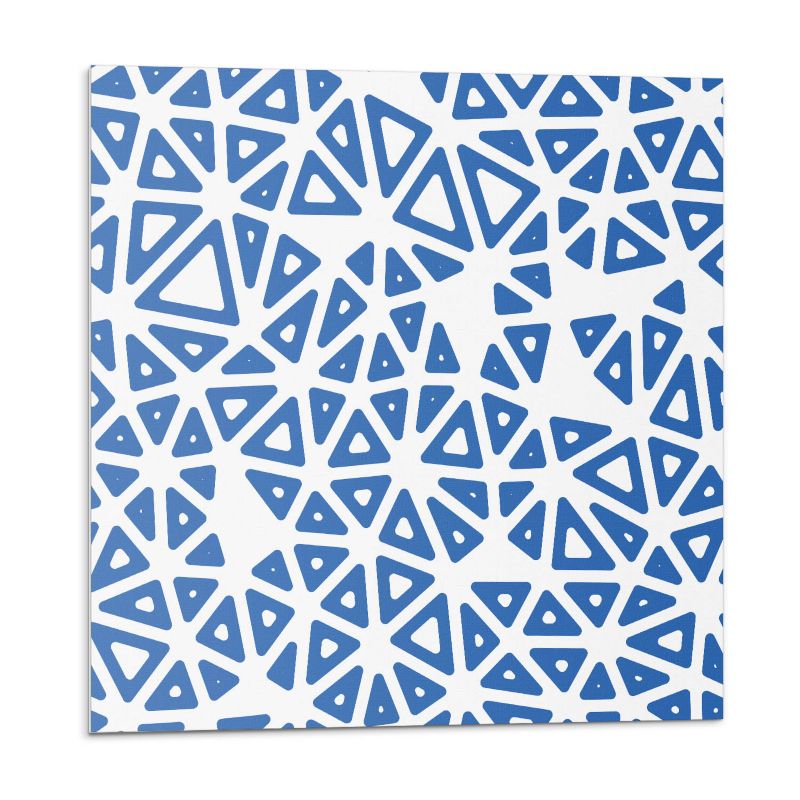 Kafelki samoprzylepne Wallfluent 30x30 cm Trójkątna kompozycja w stylu abstrakcyjnym 9 szt.