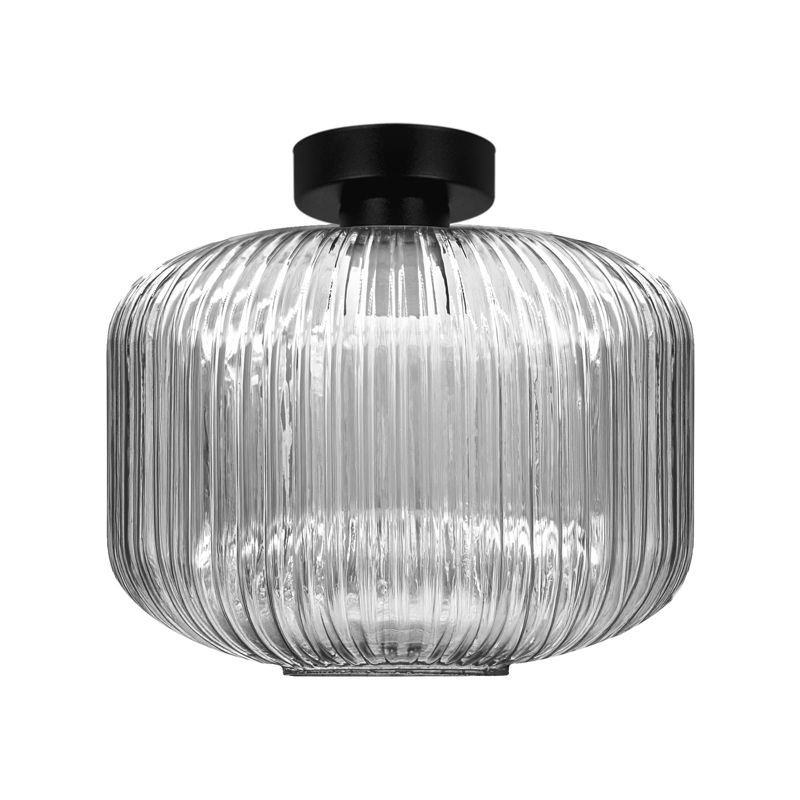 Lampa wisząca Kaja CAMPO czarna 1xE27x20W IP20 wym:29x30x30cm - 1 szt.