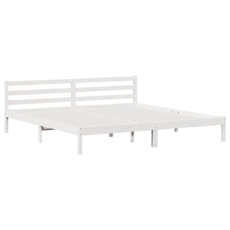 Rama łóżka WaszeMeble 180x220 cm Biały sosna WM-869785 1 szt.