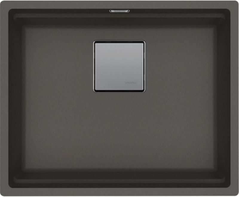 Zlewozmywak granitowy Franke Kanon KNG PRO 110-52 podwieszany 56x46 cm łupkowy szary 1 szt.