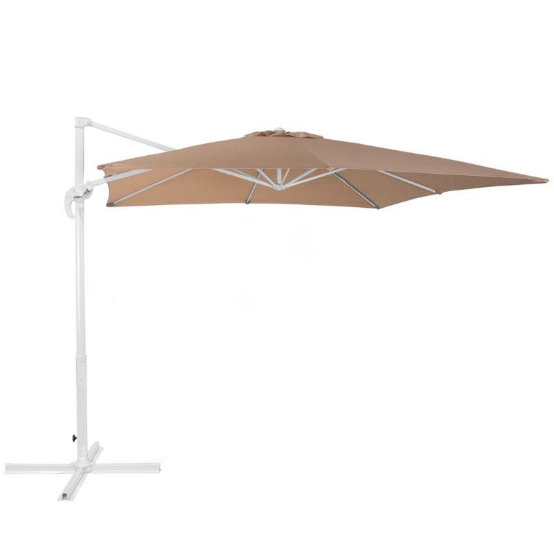 Parasol ogrodowy na wysięgniku 250 cm Monza Piaskowy 1 szt.