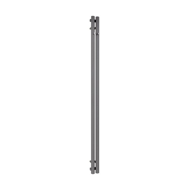 Grzejnik elektryczny Oltens Stang 180x9,5 cm 300W grafit mat z wieszakami na ręcznik 1 szt.